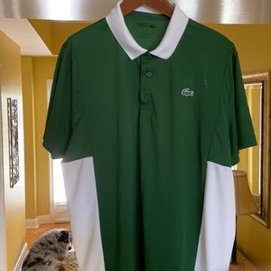LACOSTE TENNIS POLO XL GREEN